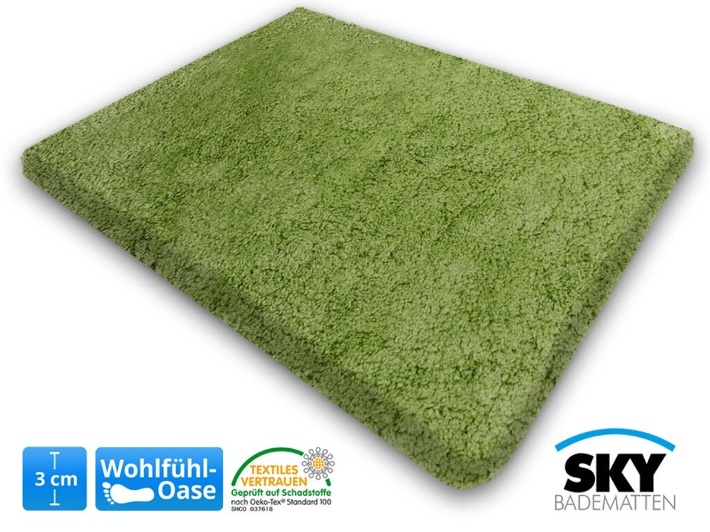 Коврики для ванной Sky очень пушистые, разные цвета и размеры Apple Green 80 x 150 см Floordirekt, зеленый
Коврики для ванной Sky очень пушистые, разные цвета и размеры Apple Green 80 x 150 см Floordirekt, зеленый