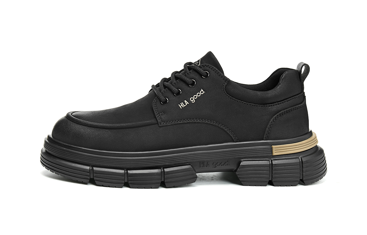 HLA Мужские ботинки Martin, черные, земляно-желтые
HLA Мужские ботинки Martin, черные, земляно-желтые