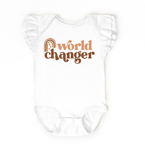 Боди с рукавами-крылышками Boho world changer The Juniper Shop, White
Боди с рукавами-крылышками Boho world changer The Juniper Shop, White