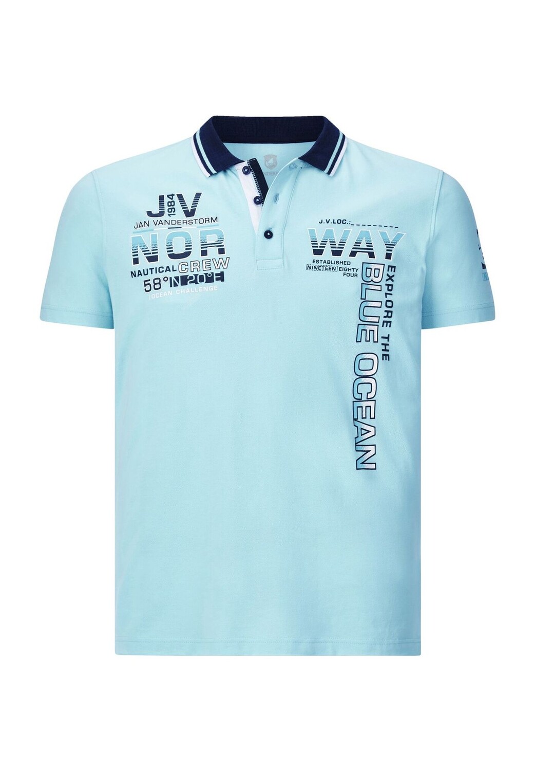 Рубашка поло ДЖЕРКЕР JAN VANDERSTORM, бирюзовый
Рубашка поло ДЖЕРКЕР JAN VANDERSTORM, бирюзовый