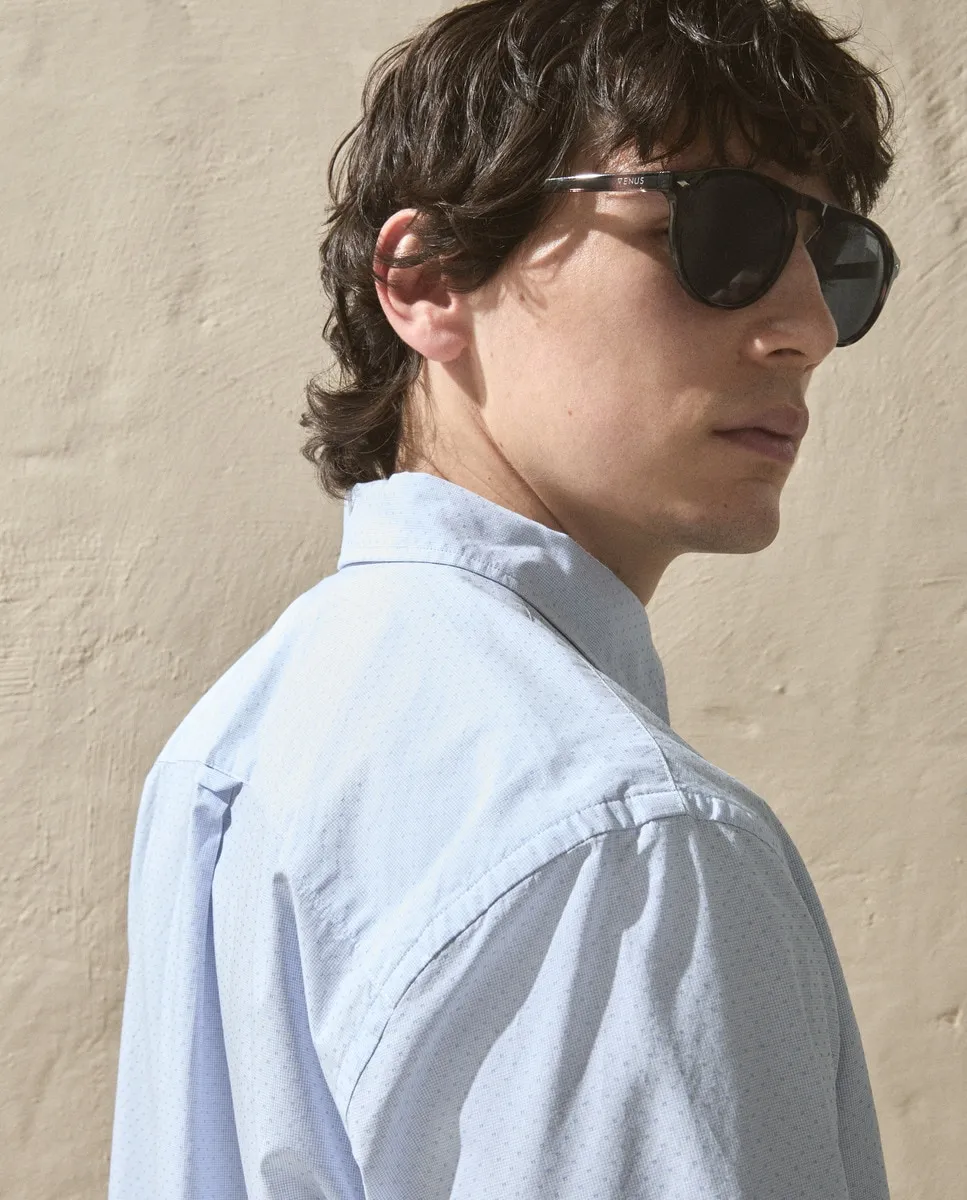 Мужская рубашка с принтом fil a fil Dustin, белый
Мужская рубашка с принтом fil a fil Dustin, белый