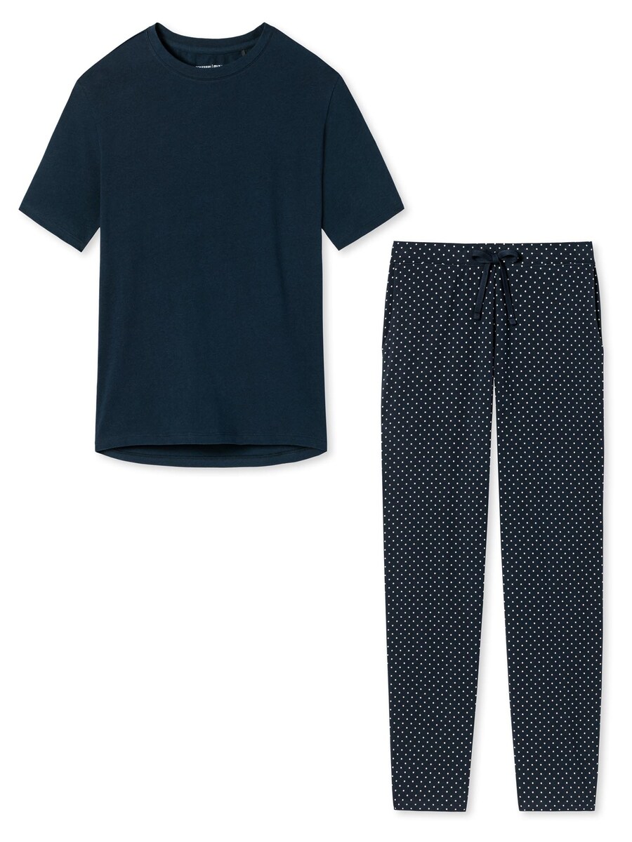 Пижама SCHIESSER Organic Cotton, темно-синий
Пижама SCHIESSER Organic Cotton, темно-синий