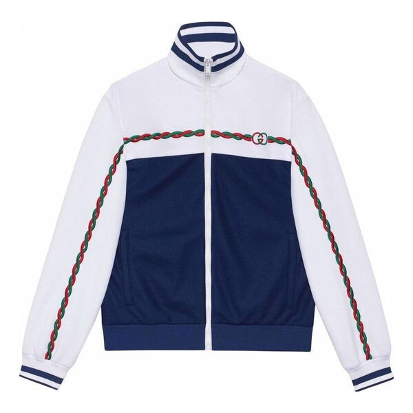 Куртка interlocking g polyester pique zip-up jacket 'blue white' Gucci, белый
Куртка interlocking g polyester pique zip-up jacket 'blue white' Gucci, белый