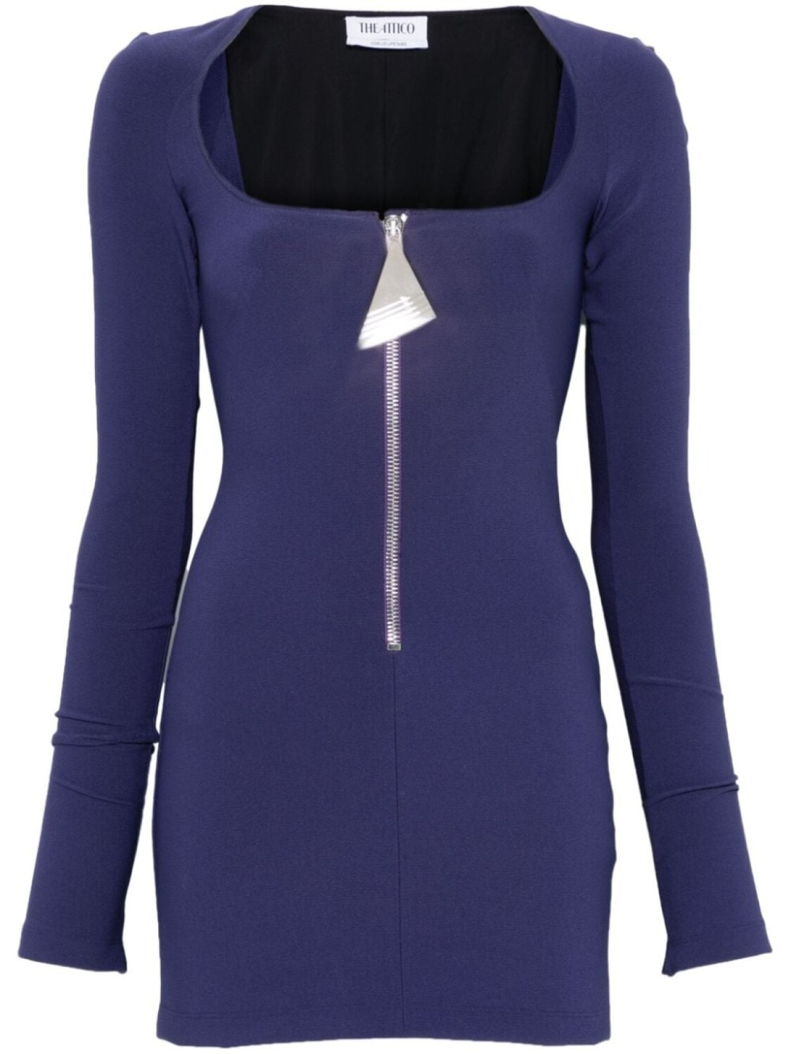 The Attico платье мини из ткани кади, синий
The Attico платье мини из ткани кади, синий