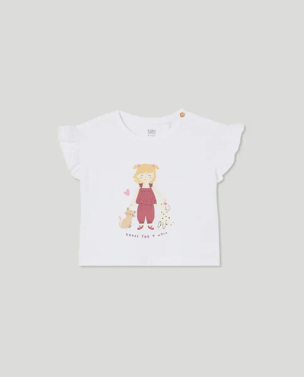 Футболка без рукавов с оборкой и деталями в стиле «бэби-куколка» Baby El Corte Inglés, цвет Blanco roto
Футболка без рукавов с оборкой и деталями в стиле «бэби-куколка» Baby El Corte Inglés, цвет Blanco roto