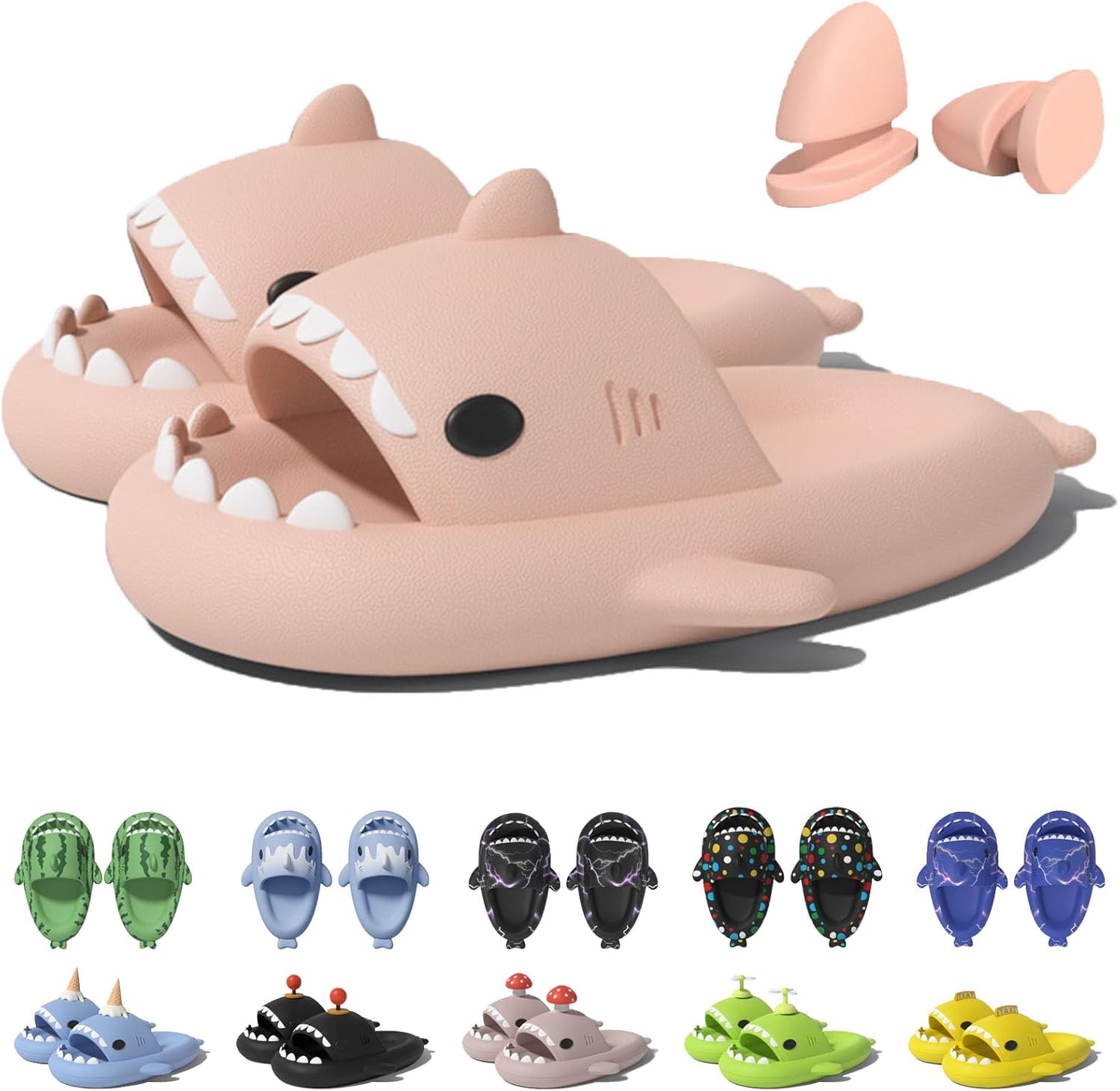 Шлепанцы в форме акулы в рожке мороженого Jfxgjuv, розовый
Шлепанцы в форме акулы в рожке мороженого Jfxgjuv, розовый