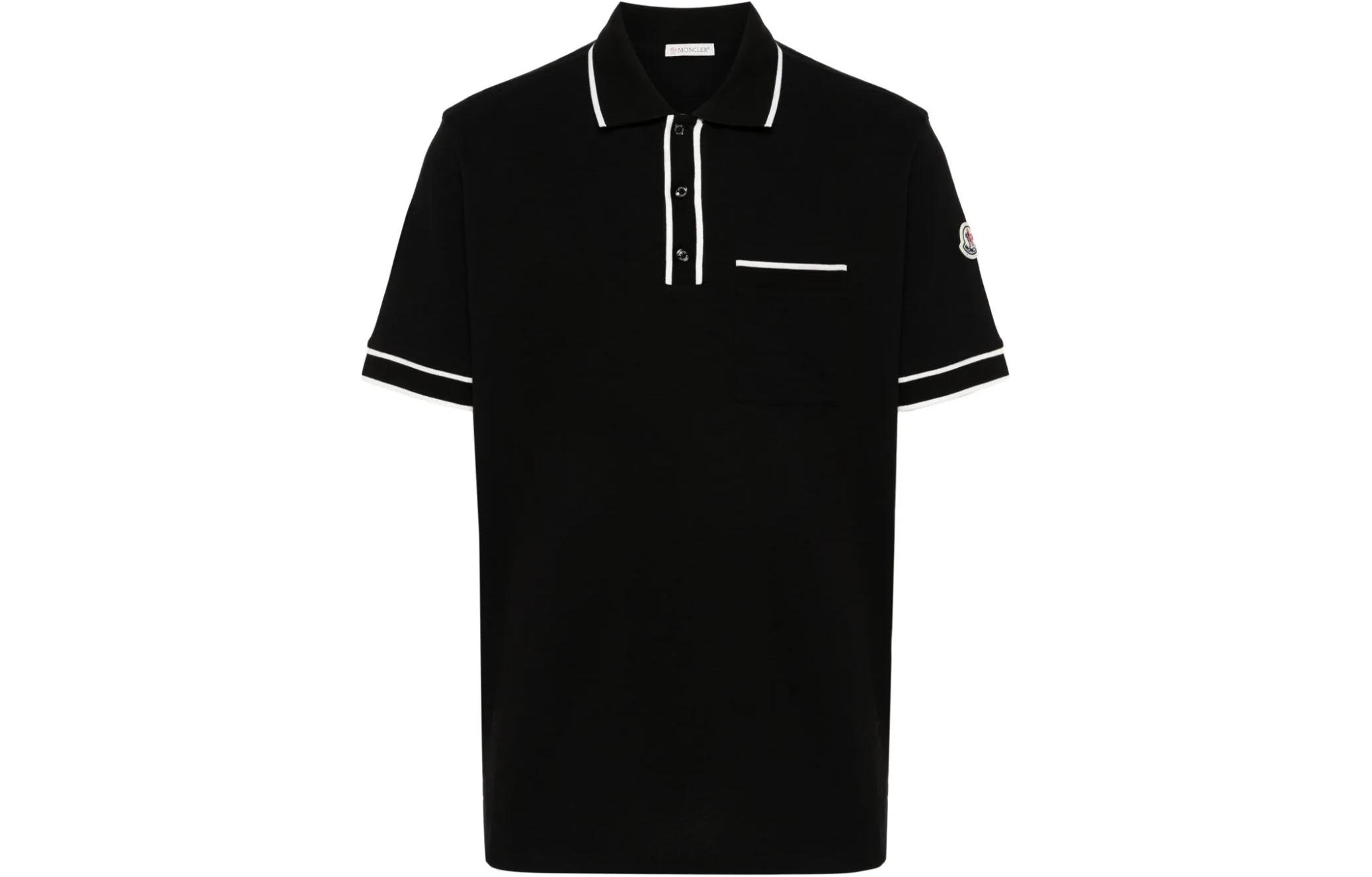 Moncler Мужская черная поло SS24, Черный, Moncler Мужская черная поло SS24
Moncler Мужская черная поло SS24, Черный, Moncler Мужская черная поло SS24