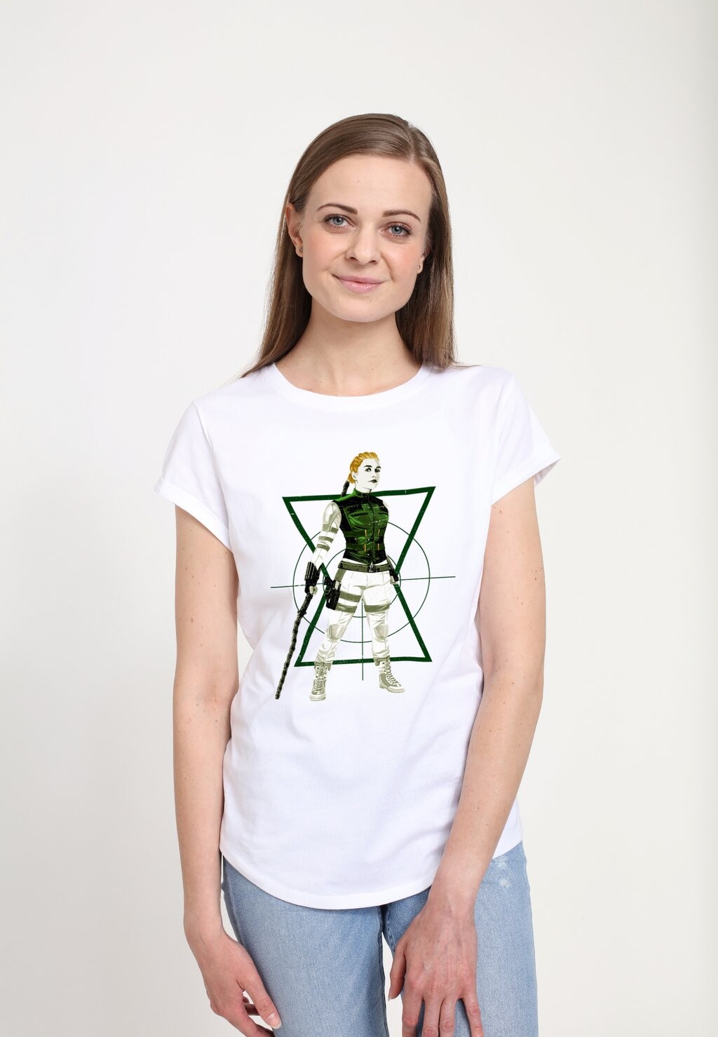 Футболка с принтом BLACK WIDOW: MOVIE YELENA TARGET Henry Tiger, белый
Футболка с принтом BLACK WIDOW: MOVIE YELENA TARGET Henry Tiger, белый