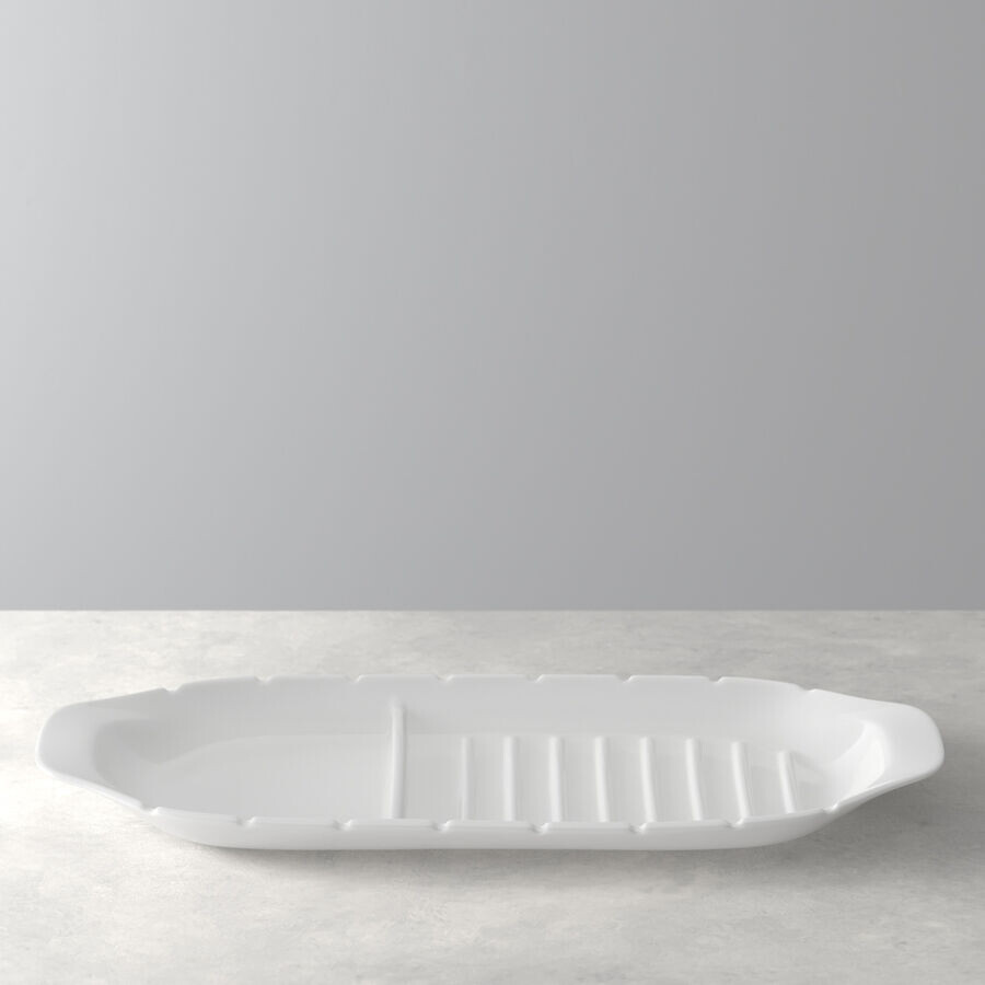 Сервировочная тарелка BBQ Passion XL с держателем для шампуров Villeroy & Boch, белый
Сервировочная тарелка BBQ Passion XL с держателем для шампуров Villeroy & Boch, белый