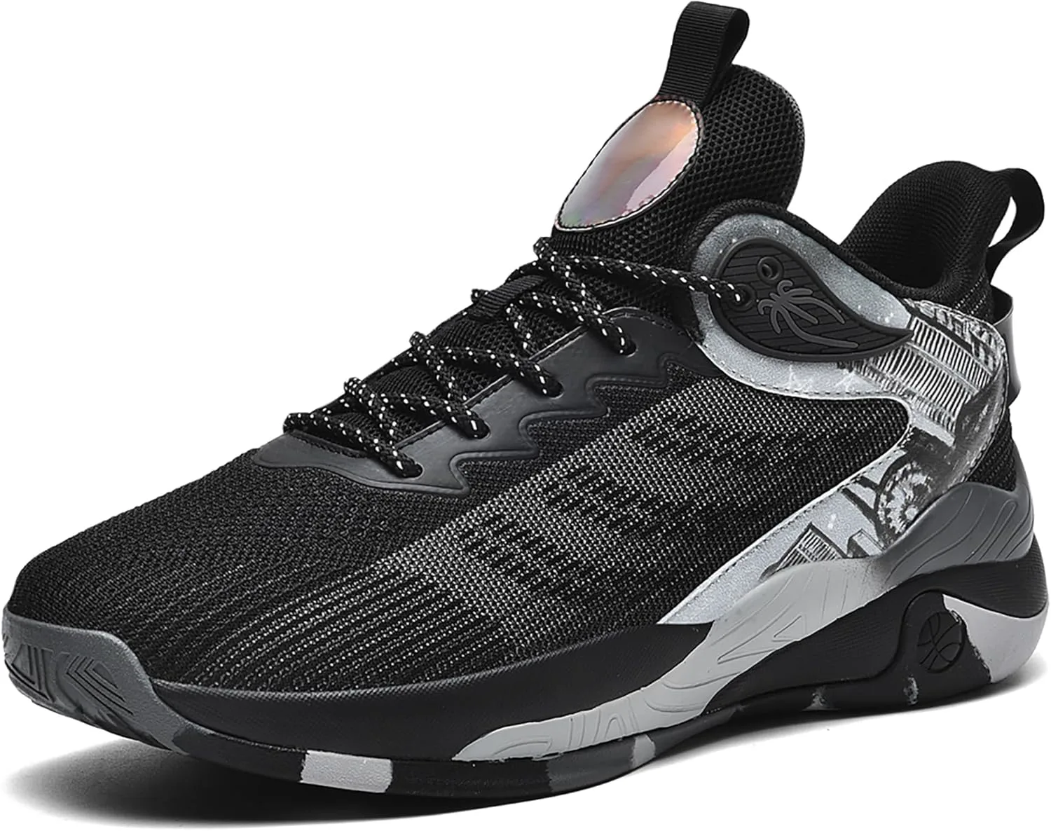 Мужские баскетбольные кроссовки CJSPORX, дышащие, противоскользящие, модные спортивные, черный
Мужские баскетбольные кроссовки CJSPORX, дышащие, противоскользящие, модные спортивные, черный