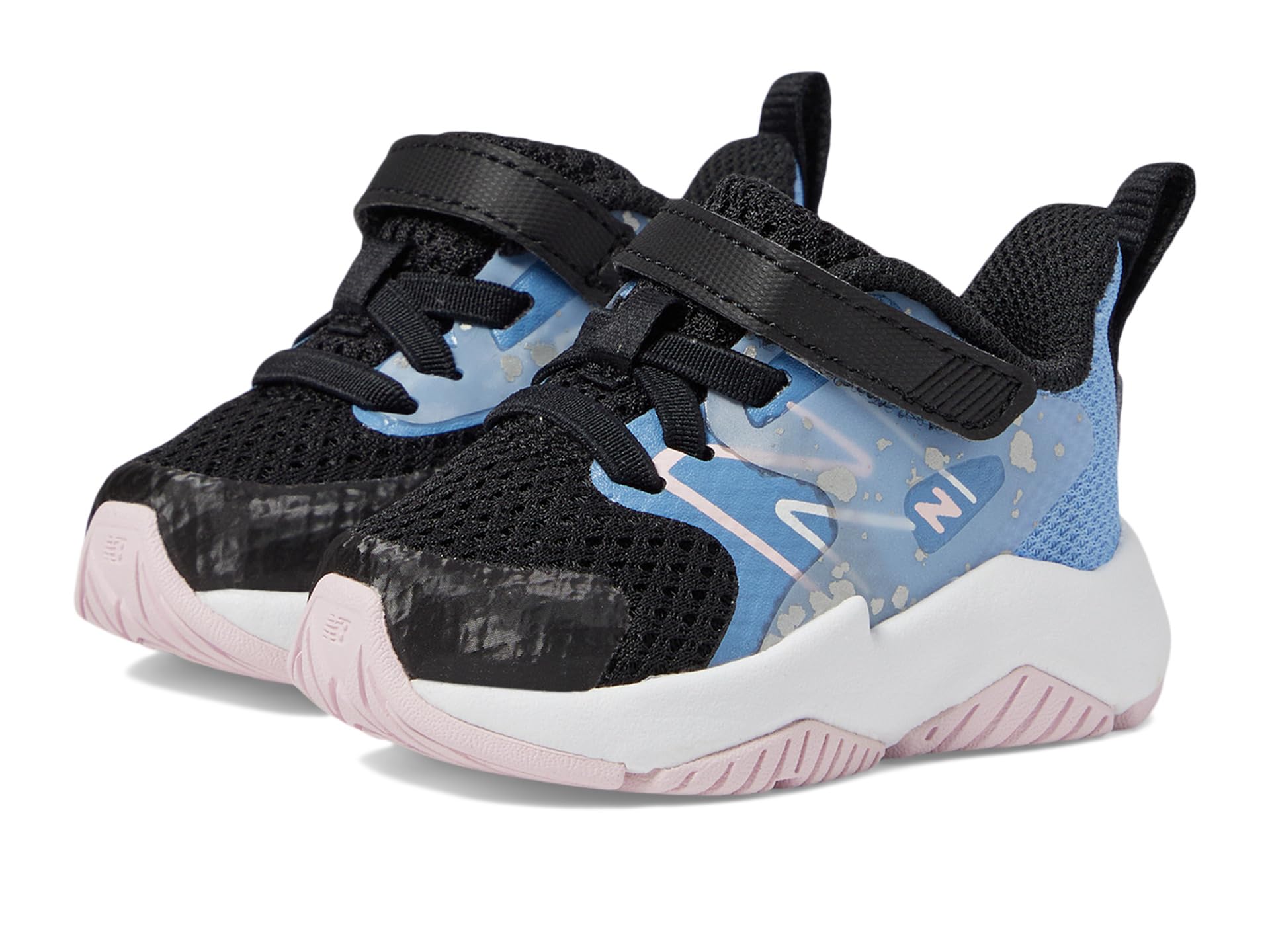 Кроссовки New Balance Kids Rave Run v2 Bungee Lace with Hook-and-Loop Top Strap, цвет Black/Blue Laguna
Кроссовки New Balance Kids Rave Run v2 Bungee Lace with Hook-and-Loop Top Strap, цвет Black/Blue Laguna