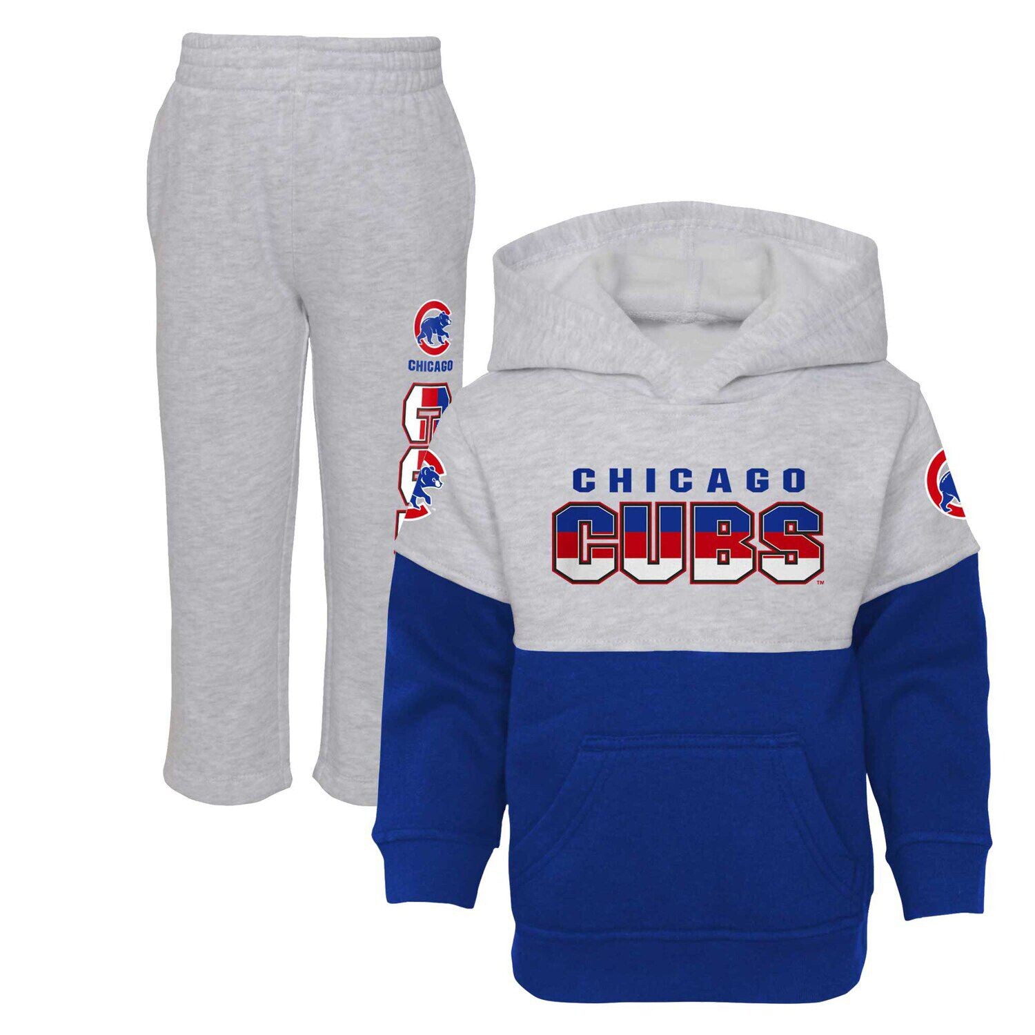 Комплект плеймейкера для малышей Royal/Heather Grey Chicago Cubs из двух предметов Outerstuff
Комплект плеймейкера для малышей Royal/Heather Grey Chicago Cubs из двух предметов Outerstuff