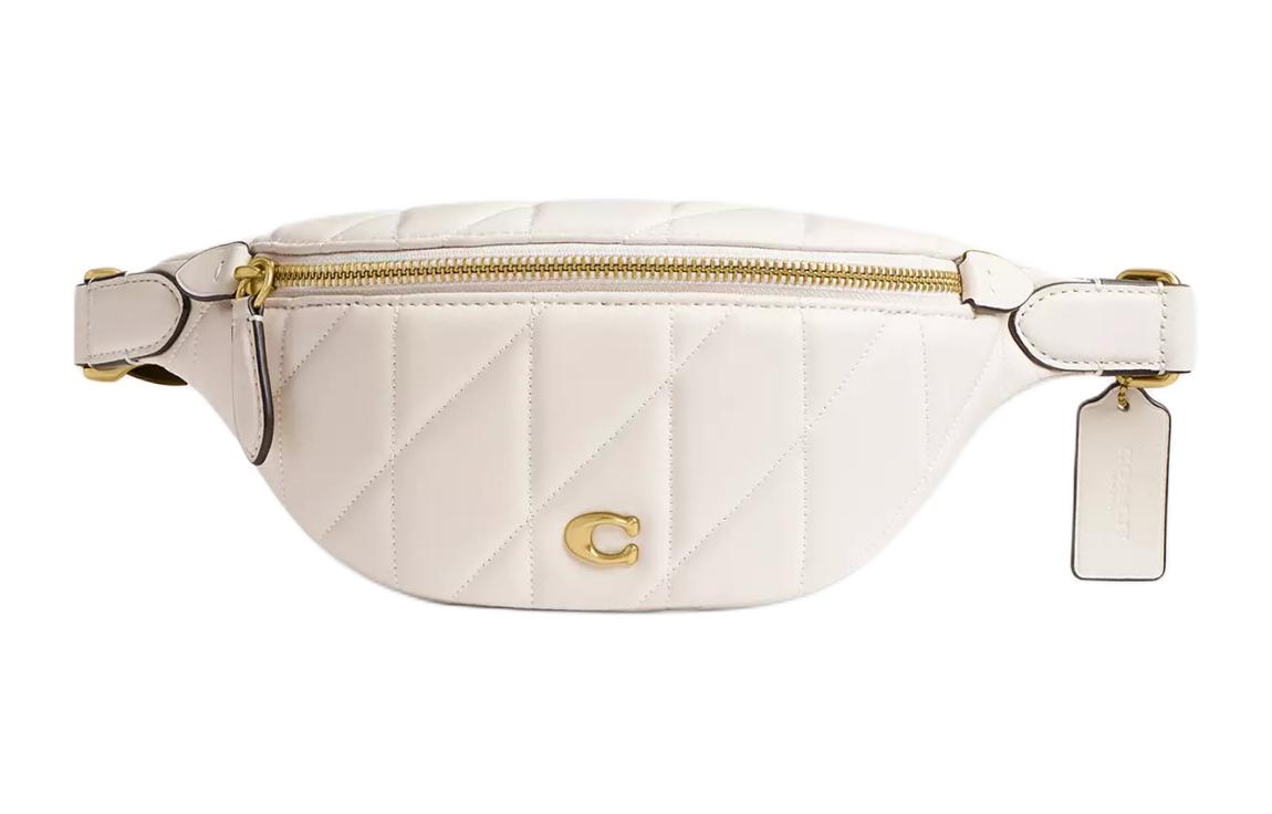 COACH Набедренная сумка из кожи наппа Tubas для женщин, латунь и мел
COACH Набедренная сумка из кожи наппа Tubas для женщин, латунь и мел