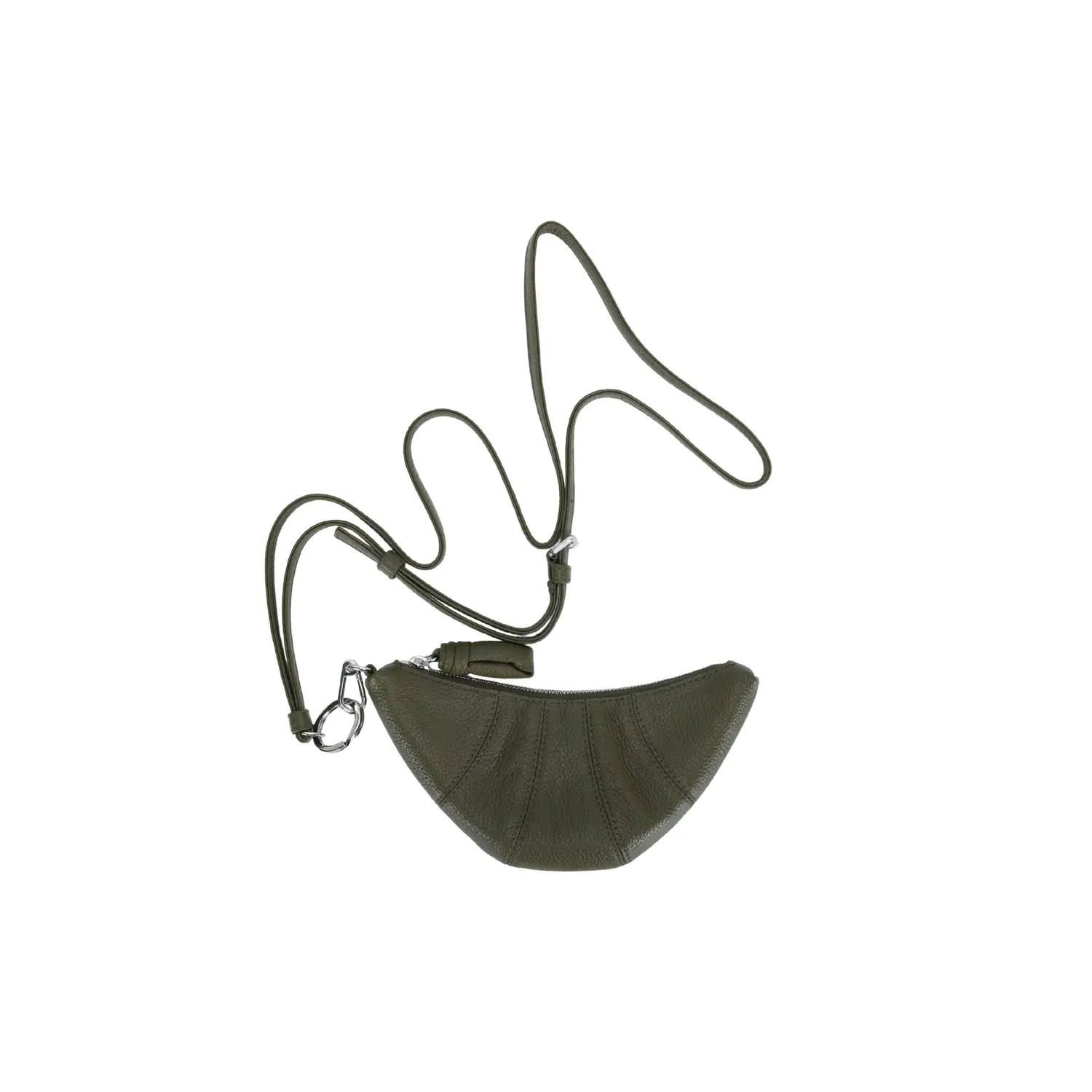 Lemaire Кожаный кошелек-бриошь для мужчин оливковый зеленый
Lemaire Кожаный кошелек-бриошь для мужчин оливковый зеленый