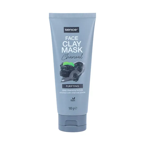 Маска для лица из глины Face Clay Mask Charcoal Sence Beauty, 100 ml
Маска для лица из глины Face Clay Mask Charcoal Sence Beauty, 100 ml