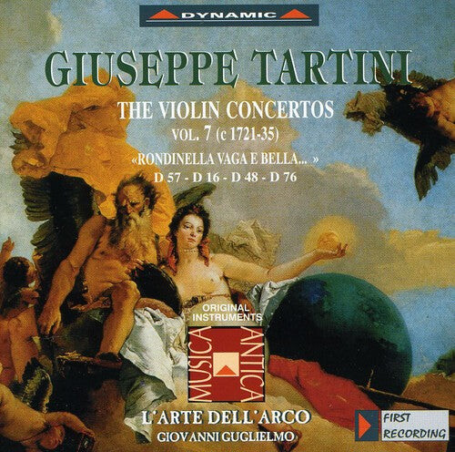 CD диск Tartini / L'Arte Dell'Arco / Guglielmi: Violin Concertos 7
CD диск Tartini / L'Arte Dell'Arco / Guglielmi: Violin Concertos 7
