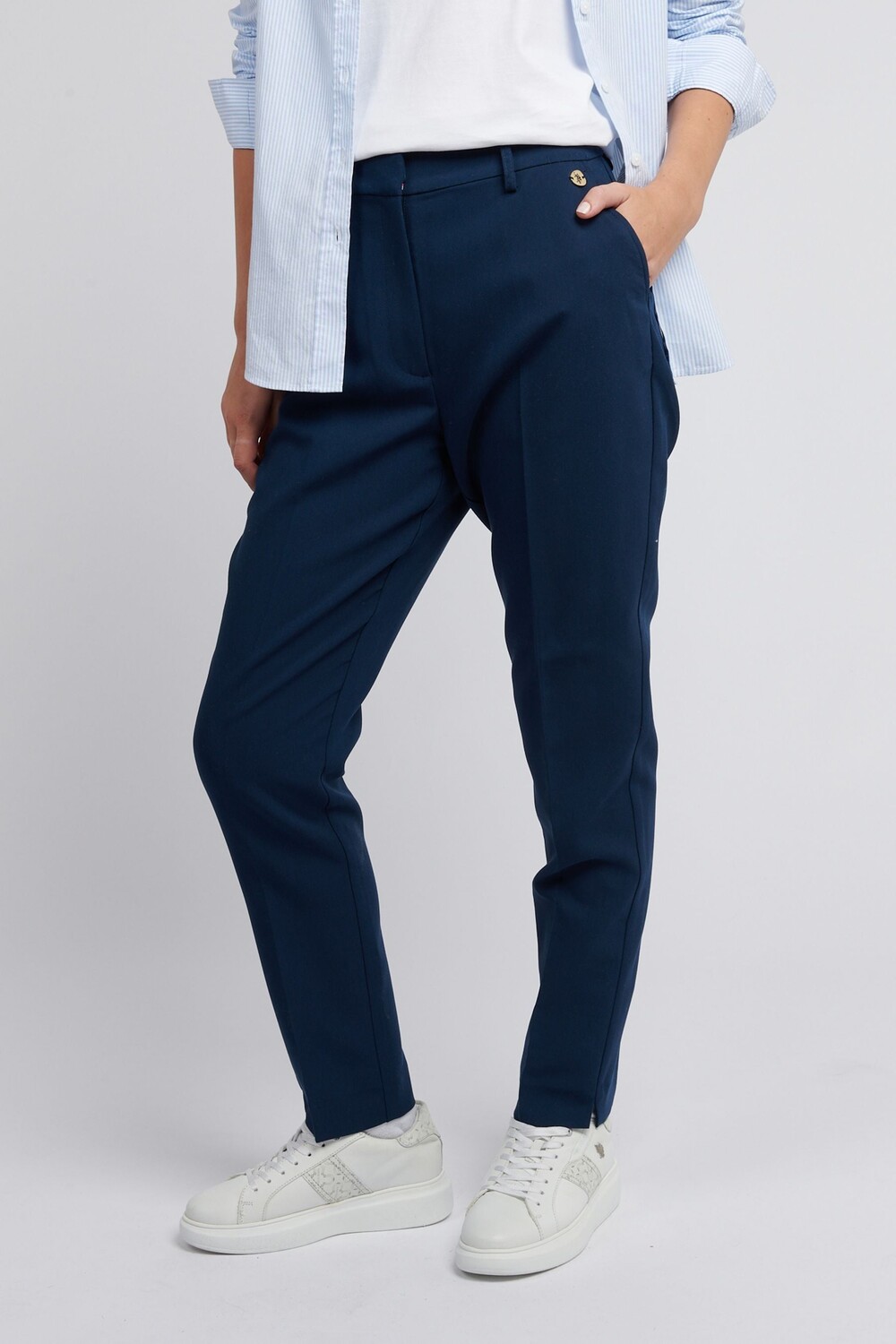 Женские классические брюки чинос U.S. Polo Assn, синий
Женские классические брюки чинос U.S. Polo Assn, синий