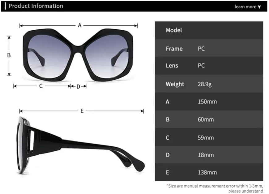 Крупные многоугольные солнцезащитные очки для женщин и мужчин в винтажной черной оправе, солнцезащитные очки с защитой от УФ-излучения UV400 LANGSER, Green Grey
Крупные многоугольные солнцезащитные очки для женщин и мужчин в винтажной черной оправе, солнцезащитные очки с защитой от УФ-излучения UV400 LANGSER, Green Grey