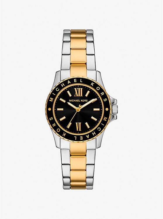 Мини-Часы Everest двухцветные Michael Kors, мультиколор 
Мини-Часы Everest двухцветные Michael Kors, мультиколор