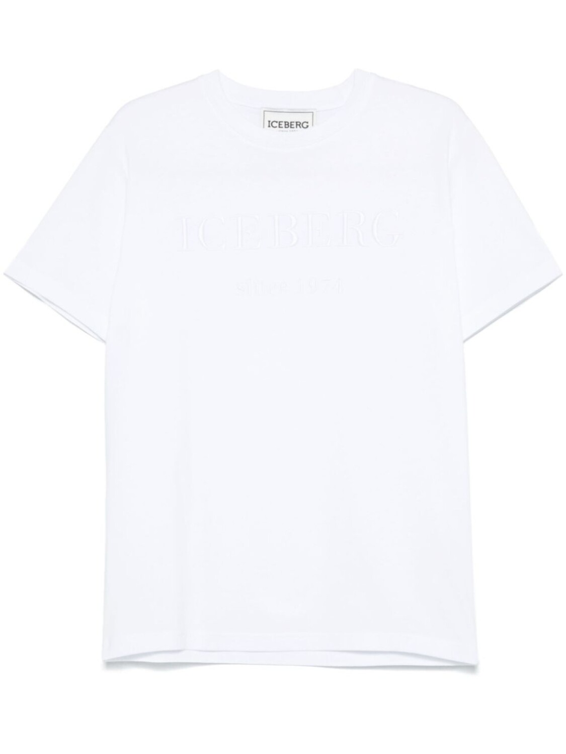 Iceberg футболка с вышитым логотипом, белый
Iceberg футболка с вышитым логотипом, белый