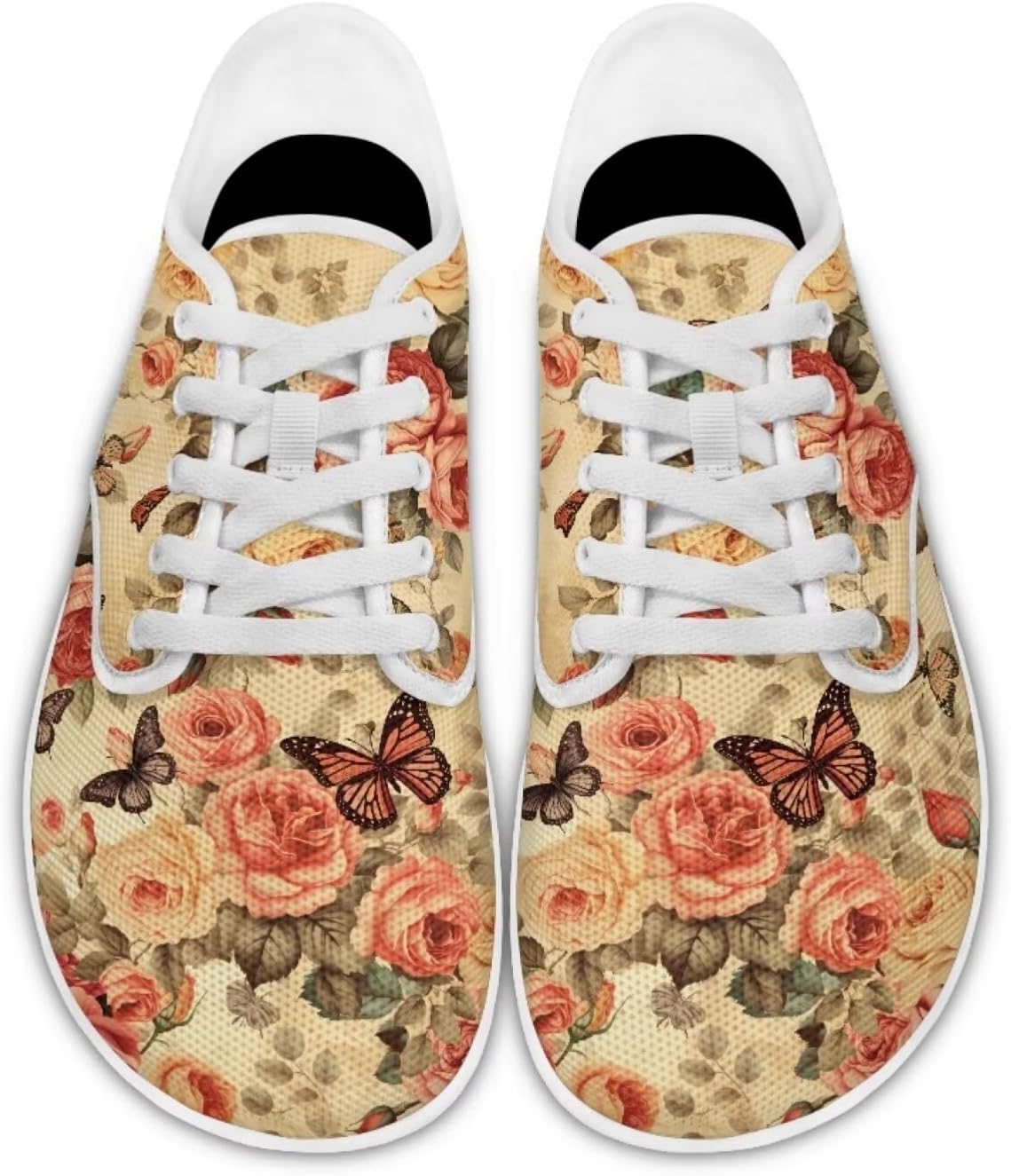 Кеды Forchrinse с розовым принтом бабочек, модные прогулочные туфли для женщин и девушек, с широким носком, на шнуровке, легкие
Кеды Forchrinse с розовым принтом бабочек, модные прогулочные туфли для женщин и девушек, с широким носком, на шнуровке, легкие