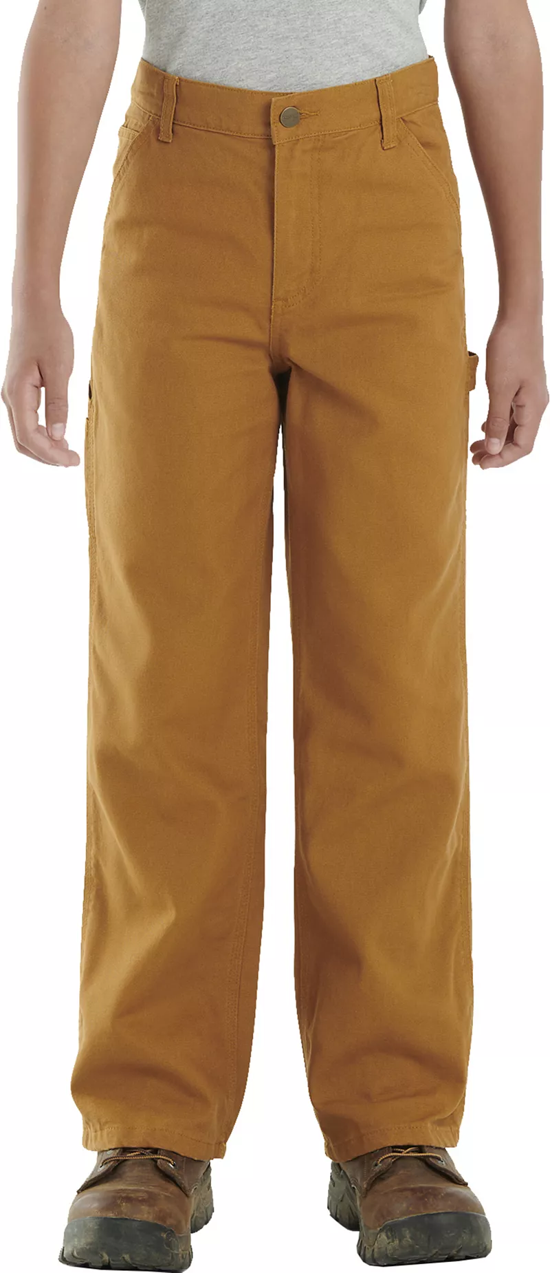 Молодежный комбинезон из стираной парусины Carhartt на фланелевой подкладке, цвет Carhartt Brown
Молодежный комбинезон из стираной парусины Carhartt на фланелевой подкладке, цвет Carhartt Brown