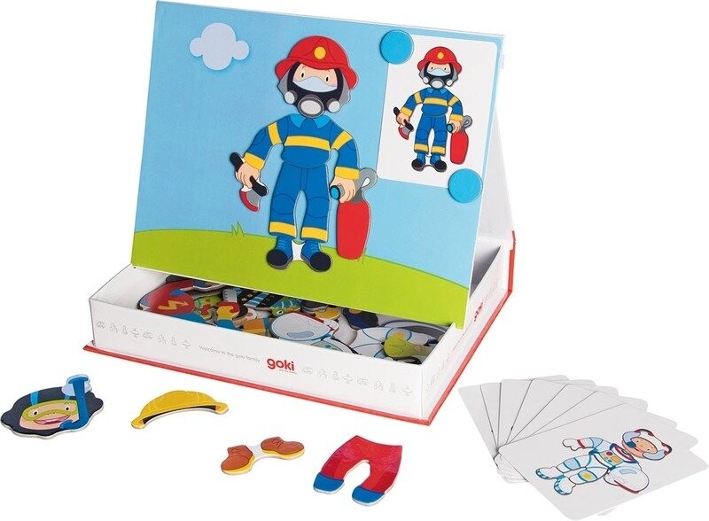 Гоки, магнитный мальчик-головоломка-одевалка Goki
Гоки, магнитный мальчик-головоломка-одевалка Goki