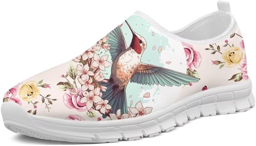 Женские слипоны Forchrinse Hummingbird с цветами вишни, мужские прогулочные туфли, мягкие легкие модные спортивные кроссовки с поддержкой свода, повседневная рабочая обувь, вишневый
Женские слипоны Forchrinse Hummingbird с цветами вишни, мужские прогулочные туфли, мягкие легкие модные спортивные кроссовки с поддержкой свода, повседневная рабочая обувь, вишневый