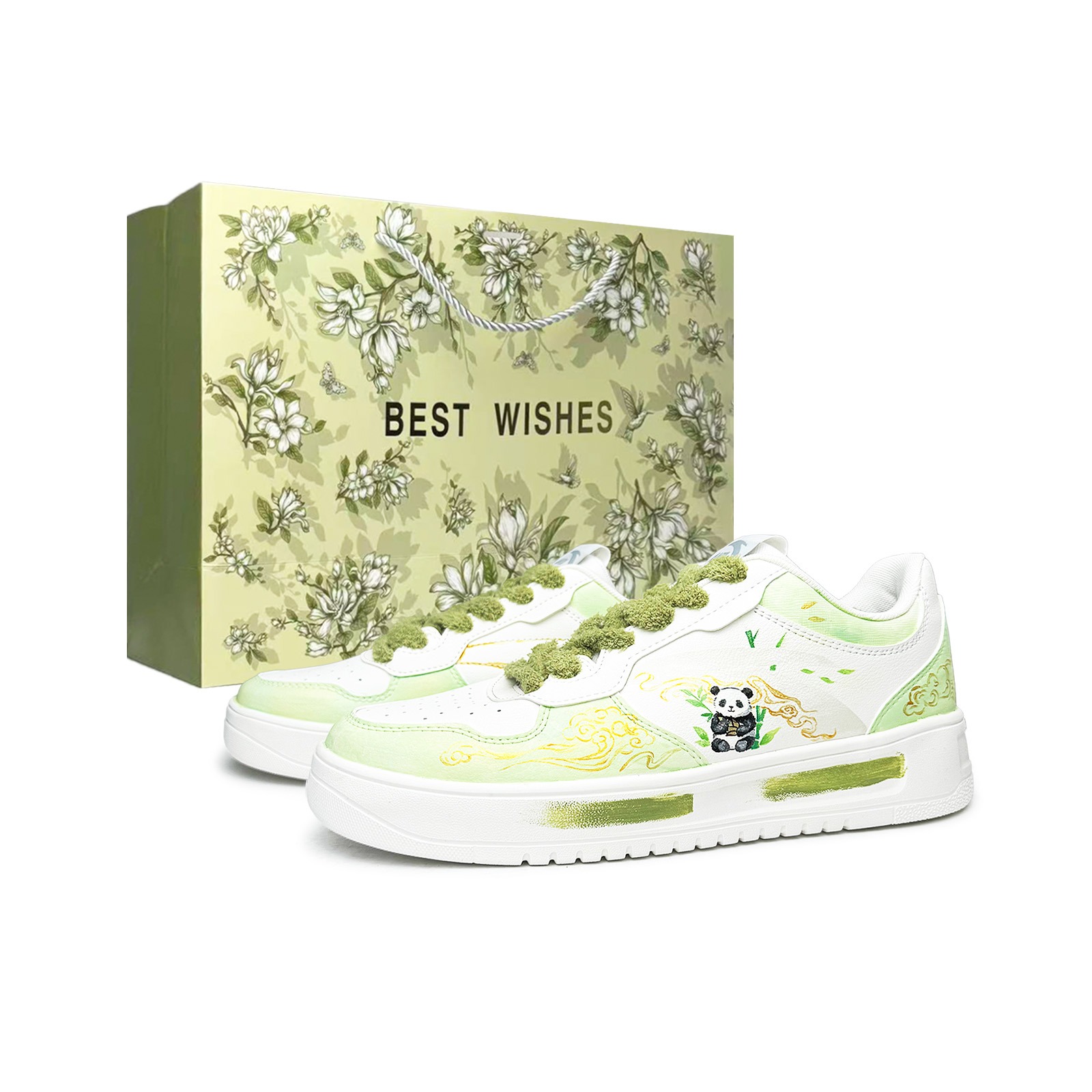 Легкие, нескользящие, легкие, удлиняющие рост низкие скейтбордистские кроссовки для мужчин Anta, белый зеленый (зеленый special shopping bag)
Легкие, нескользящие, легкие, удлиняющие рост низкие скейтбордистские кроссовки для мужчин Anta, белый зеленый (зеленый special shopping bag)