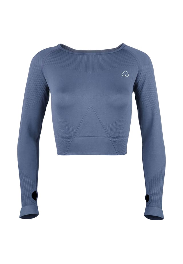 Футболка femme force с длинными рукавами и ребристой текстурой Beshaped, голубой
Футболка femme force с длинными рукавами и ребристой текстурой Beshaped, голубой