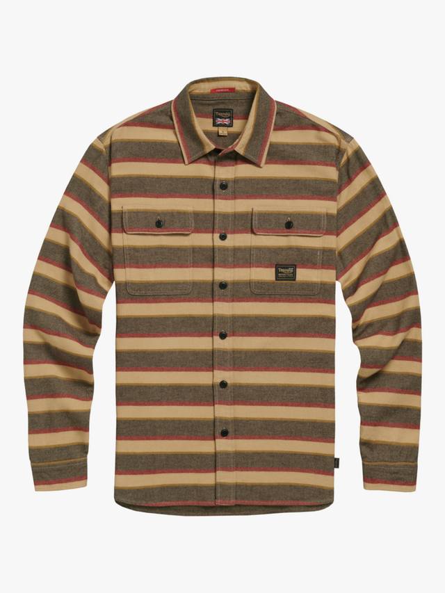 Рубашка из хлопка в полоску Penitary Triumph Motorcycles, Multi
Рубашка из хлопка в полоску Penitary Triumph Motorcycles, Multi