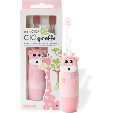 Зубная щетка GIOgiraffe Sonic для детей от InnoGIO
Зубная щетка GIOgiraffe Sonic для детей от InnoGIO