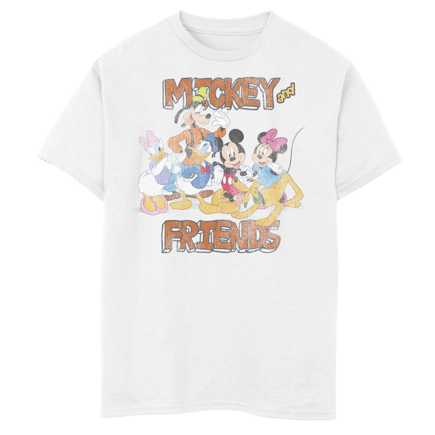 Футболка Disney's «Микки Маус и друзья» для мальчиков 8–20 лет с групповым портретом и мультфильмом Disney
Футболка Disney's «Микки Маус и друзья» для мальчиков 8–20 лет с групповым портретом и мультфильмом Disney