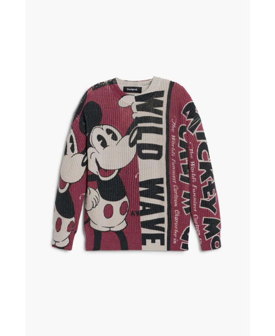 Детский свитер с Микки Маусом Desigual, Red
Детский свитер с Микки Маусом Desigual, Red