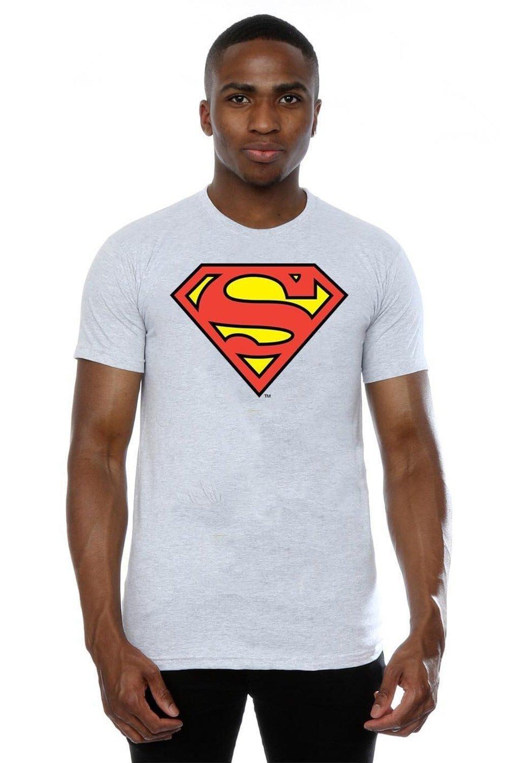 Футболка с логотипом Супермена DC Comics, серый
Футболка с логотипом Супермена DC Comics, серый