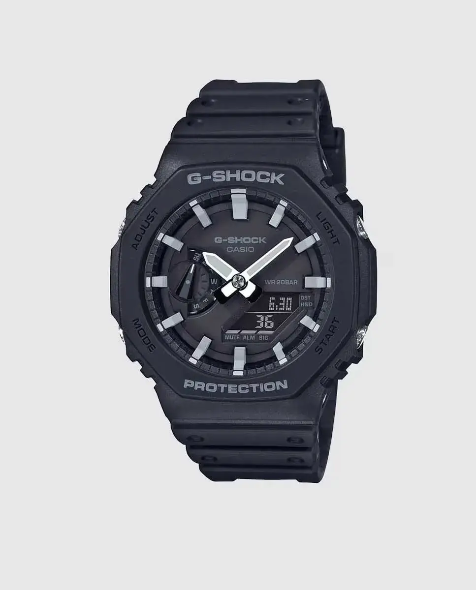 Мужские часы Casio G-Shock GA-2100-1AER из черной смолы, черный
Мужские часы Casio G-Shock GA-2100-1AER из черной смолы, черный