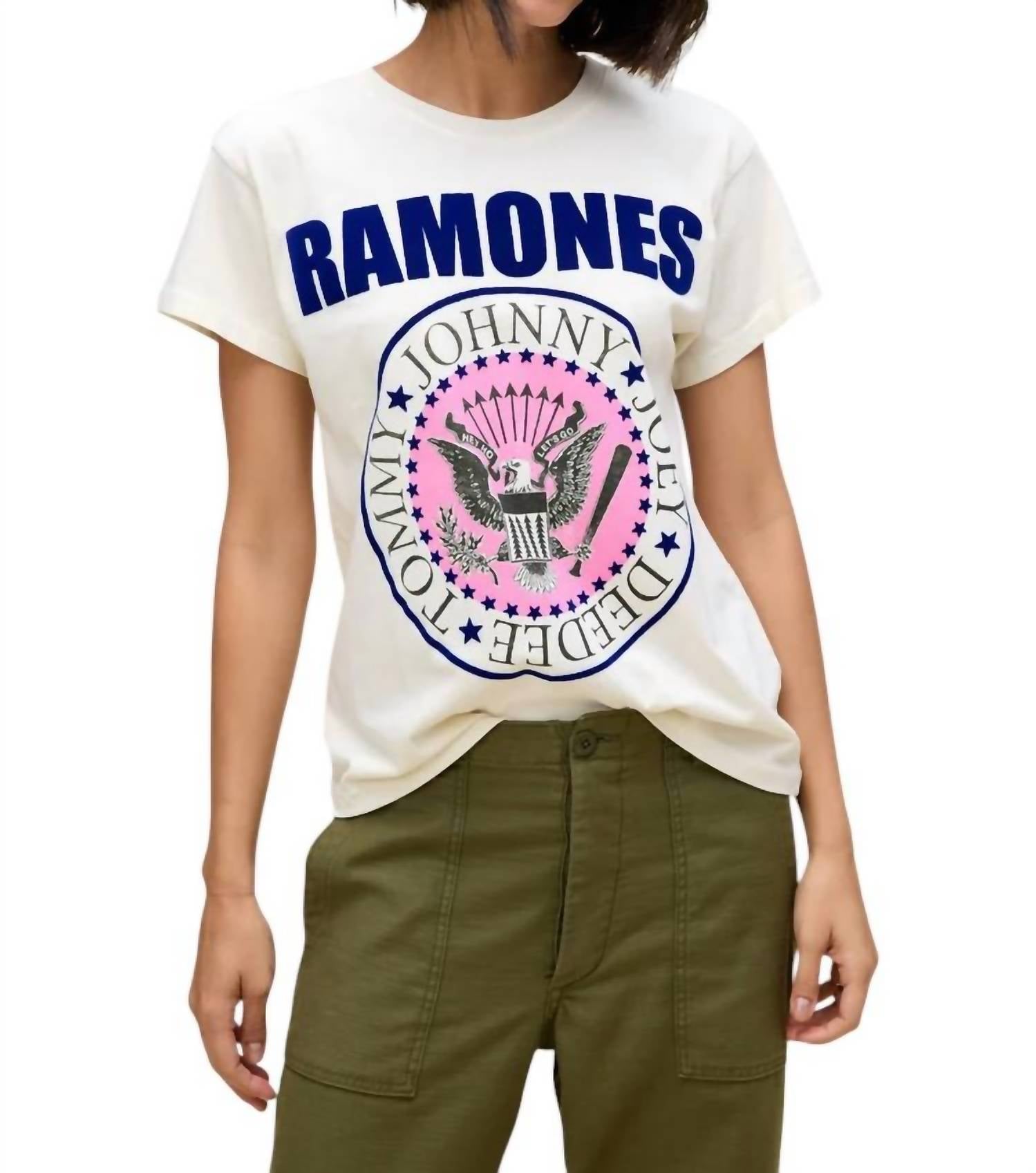Футболка Ramones Classic Seal Tour в винтажном стиле из камня DAYDREAMER, цвет stone vintage
Футболка Ramones Classic Seal Tour в винтажном стиле из камня DAYDREAMER, цвет stone vintage