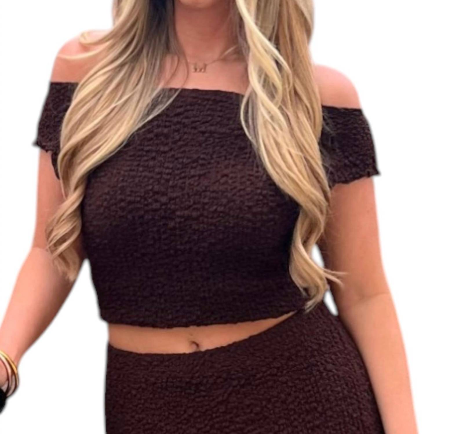 Топ Lucie темно-коричневого цвета Pretty Garbage
Топ Lucie темно-коричневого цвета Pretty Garbage