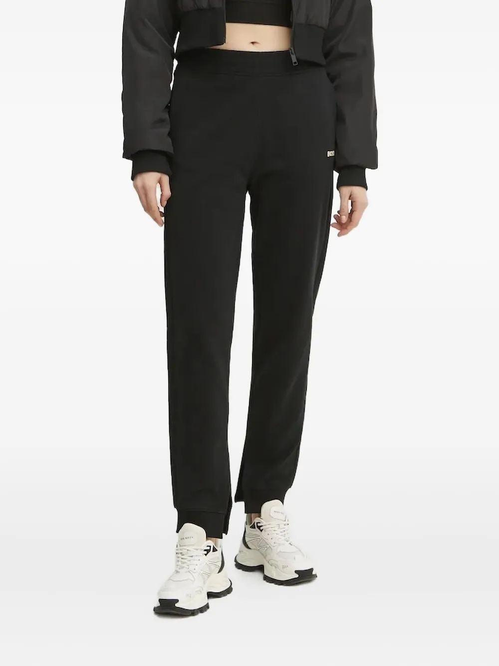 Спортивные брюки с эластичными манжетами BOSS, черный
Спортивные брюки с эластичными манжетами BOSS, черный