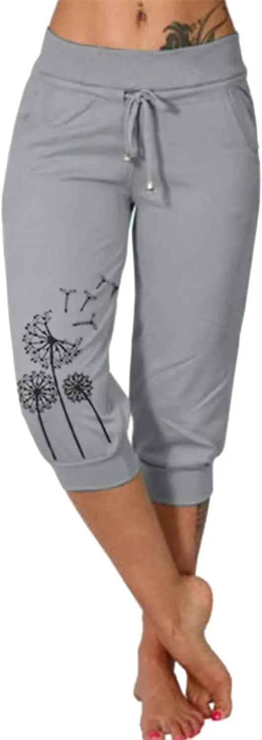 Высокие капри для женщин с завязками и карманами LCMTWX
Высокие капри для женщин с завязками и карманами LCMTWX