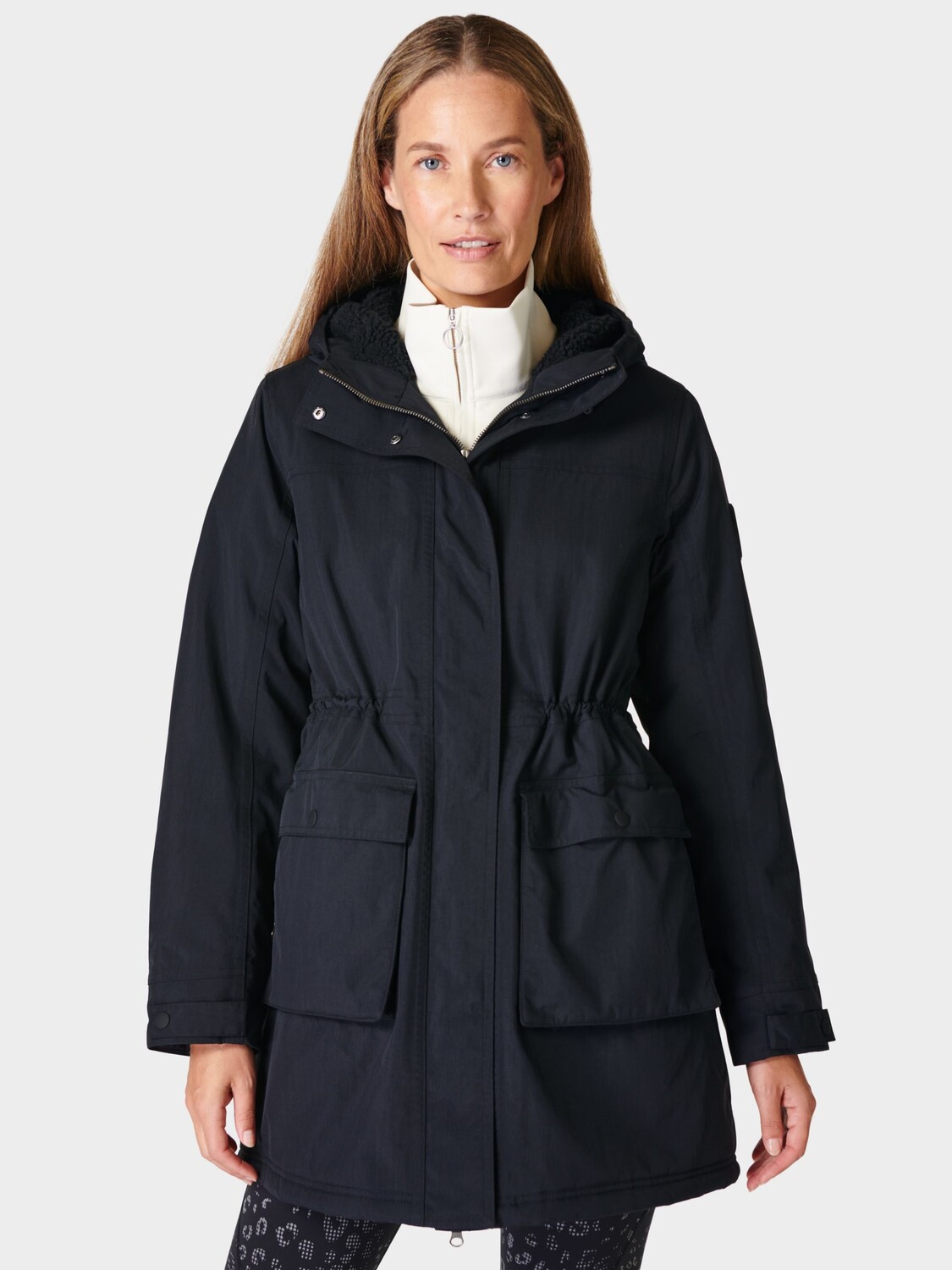 Водонепроницаемая парка Winter Stride Sweaty Betty, черный
Водонепроницаемая парка Winter Stride Sweaty Betty, черный