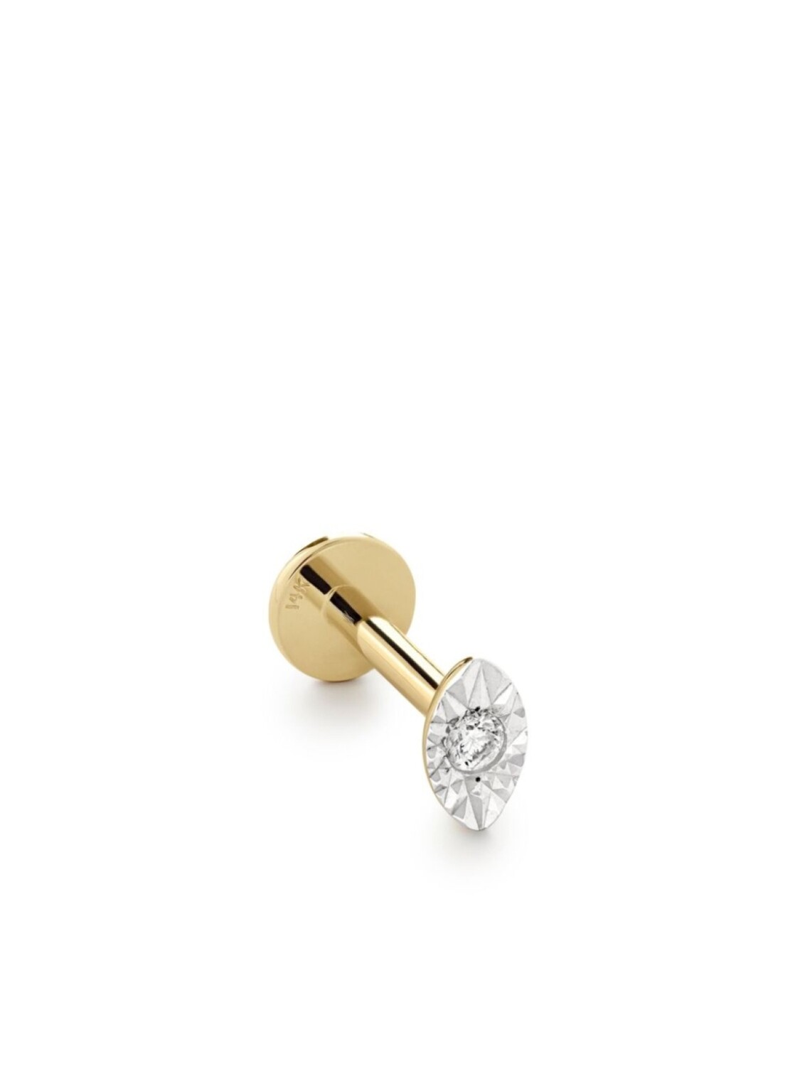 Серьга Labret из переработанного желтого золота с бриллиантом Monica Vinader, золотой
Серьга Labret из переработанного желтого золота с бриллиантом Monica Vinader, золотой