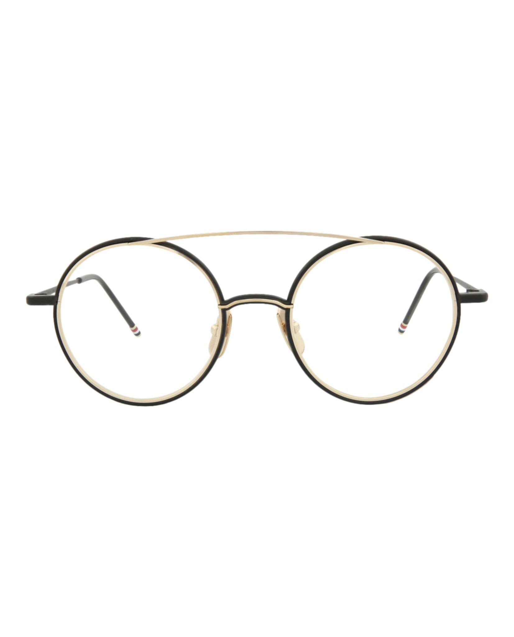 Металлические оптические оправы Aviator-Frame Thom Browne, цвет black iron/12k white gold grey
Металлические оптические оправы Aviator-Frame Thom Browne, цвет black iron/12k white gold grey