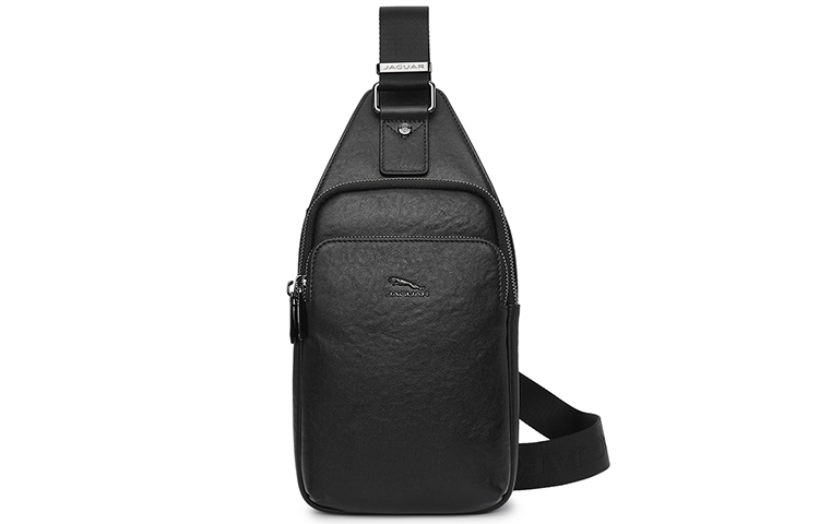 JAGUAR Кожаная поясная сумка через плечо мужская черная, Black
JAGUAR Кожаная поясная сумка через плечо мужская черная, Black