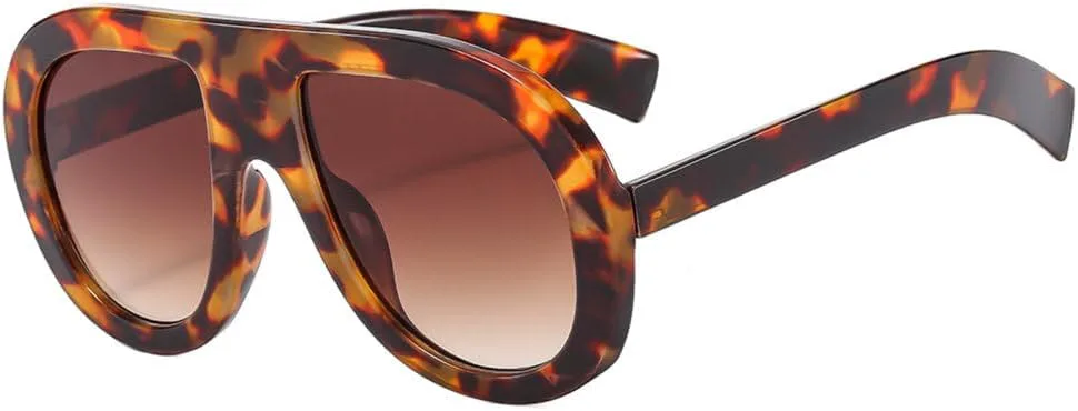 Солнцезащитные очки MUTYNE для мужчин, роскошные большие солнцезащитные очки для женщин, винтажные градиентные очки, защита от УФ-излучения UV400, Leopard Brown
Солнцезащитные очки MUTYNE для мужчин, роскошные большие солнцезащитные очки для женщин, винтажные градиентные очки, защита от УФ-излучения UV400, Leopard Brown