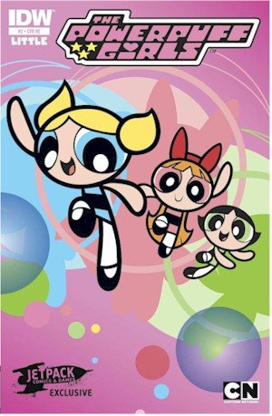 Powerpuff Girls 2 Jetpack Exclusive Variant (IDW Publishing)
Powerpuff Girls 2 Jetpack Exclusive Variant (IDW Publishing)