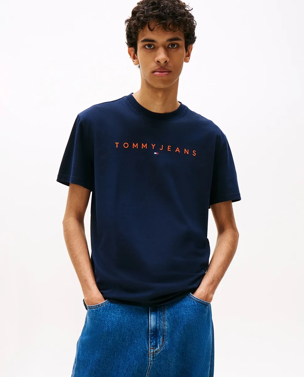 Футболка мужская стандартного кроя с коротким рукавом Tommy Jeans, темно-синий
Футболка мужская стандартного кроя с коротким рукавом Tommy Jeans, темно-синий