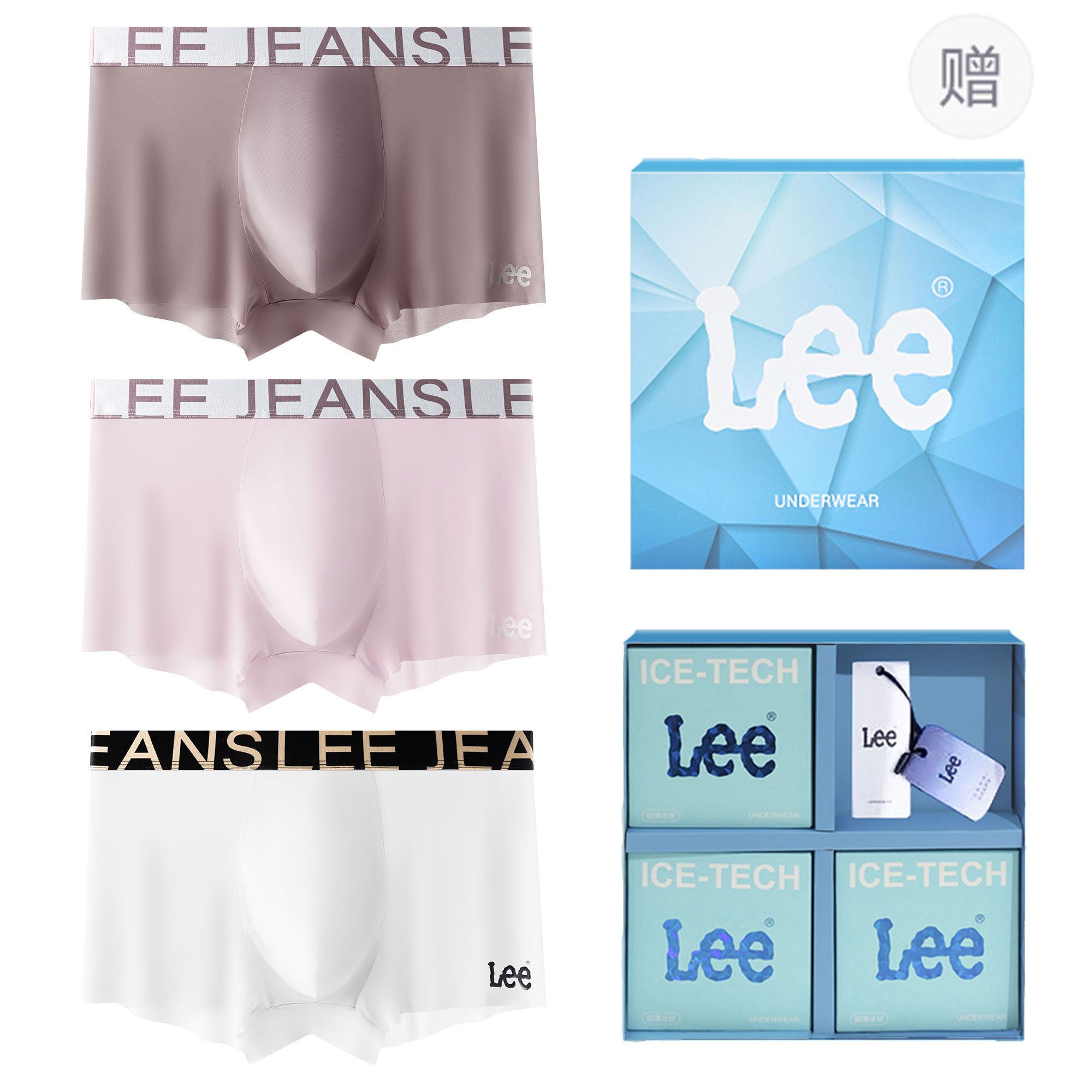 Lee Подарочный набор мужского белья
Lee Подарочный набор мужского белья