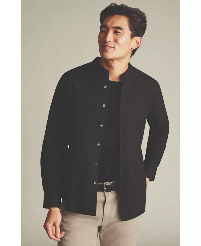 Мужская рубашка без воротника из эластичной постиранной оксфордской ткани Charles Tyrwhitt, черный
Мужская рубашка без воротника из эластичной постиранной оксфордской ткани Charles Tyrwhitt, черный