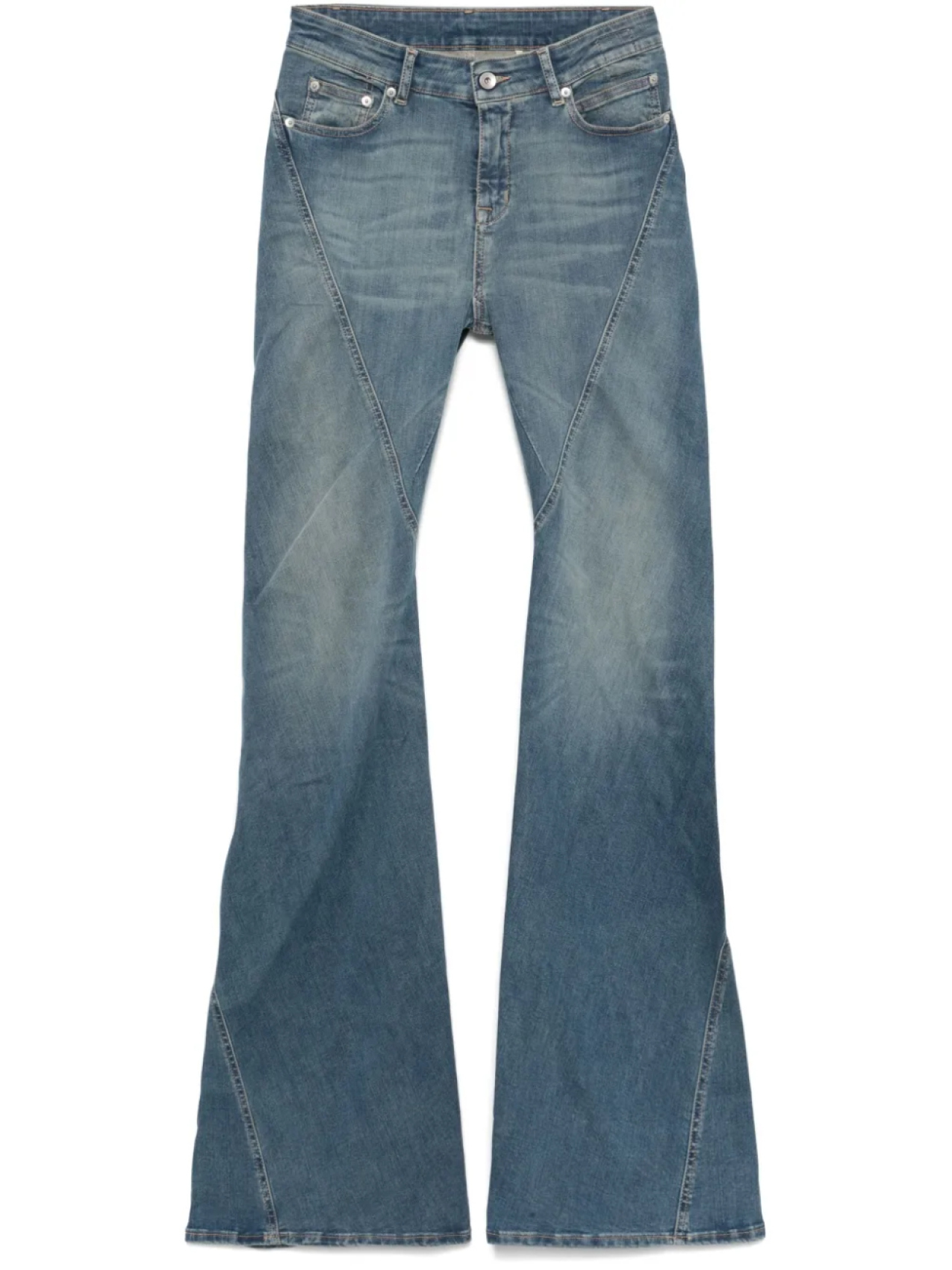 Rick Owens DRKSHDW джинсы bootcut, синий
Rick Owens DRKSHDW джинсы bootcut, синий